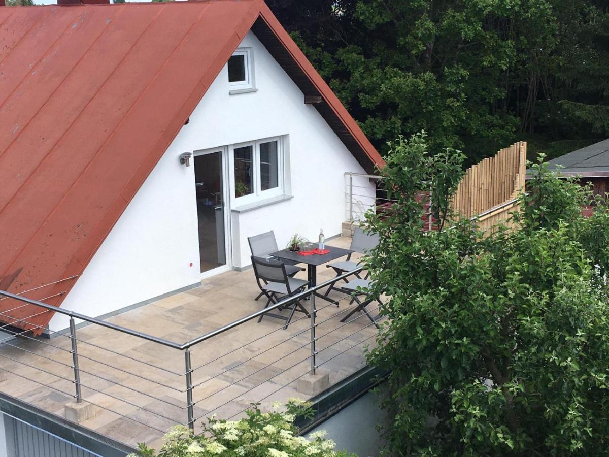 Dachgiebeloase Lägenhet Mehlmeisel Exteriör bild